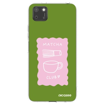Picasee silikónový prehľadný obal pre Huawei Y5P - Matcha club