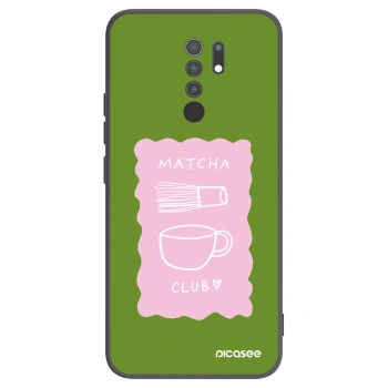 Picasee silikónový čierny obal pre Xiaomi Redmi 9 - Matcha club