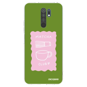 Picasee silikónový prehľadný obal pre Xiaomi Redmi 9 - Matcha club