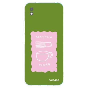 Picasee silikónový čierny obal pre Xiaomi Redmi 9A - Matcha club