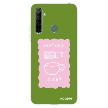 Picasee silikónový prehľadný obal pre Realme 6i - Matcha club