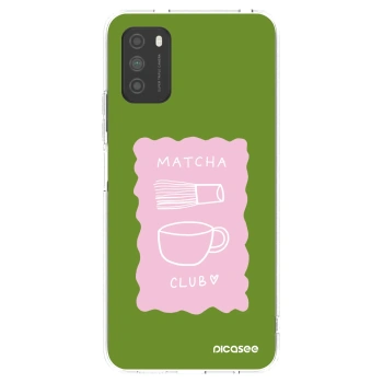 Picasee silikónový prehľadný obal pre Xiaomi Poco M3 - Matcha club