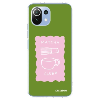Picasee silikónový prehľadný obal pre Xiaomi Mi 11 Lite - Matcha club