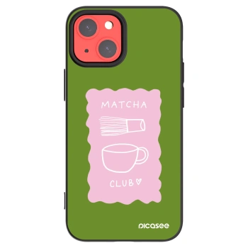 Picasee silikónový čierny obal pre Apple iPhone 13 mini - Matcha club
