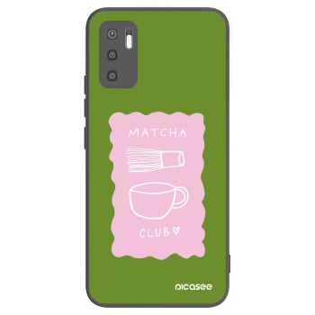 Picasee silikónový čierny obal pre Xiaomi Redmi Note 10 5G - Matcha club