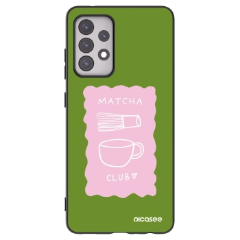 Picasee silikónový čierny obal pre Samsung Galaxy A52s 5G A528B - Matcha club