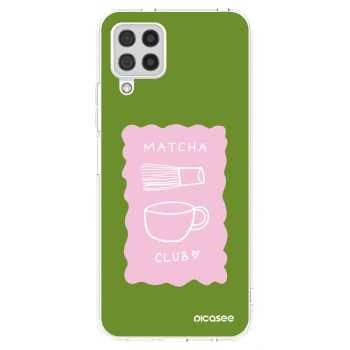 Picasee silikónový prehľadný obal pre Samsung Galaxy A22 A225F 4G - Matcha club