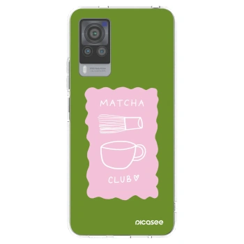 Picasee silikónový prehľadný obal pre Vivo X60 Pro 5G - Matcha club
