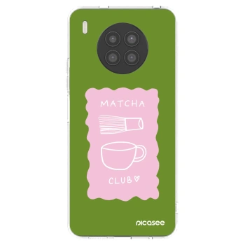 Picasee silikónový prehľadný obal pre Huawei Nova 8i - Matcha club