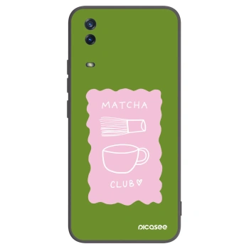Picasee silikónový čierny obal pre Vivo Y11s - Matcha club
