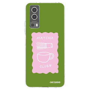 Picasee silikónový prehľadný obal pre Vivo Y72 5G - Matcha club