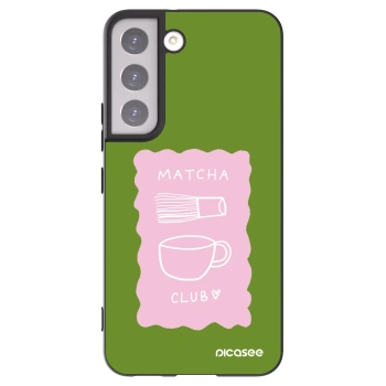 Picasee silikónový čierny obal pre Samsung Galaxy S22 5G - Matcha club