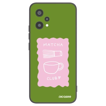 Picasee silikónový čierny obal pre Realme 9 Pro 5G - Matcha club