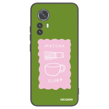 Picasee silikónový čierny obal pre Xiaomi 12 Pro - Matcha club