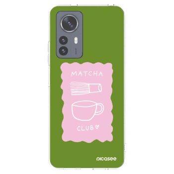 Picasee silikónový prehľadný obal pre Xiaomi 12 Pro - Matcha club