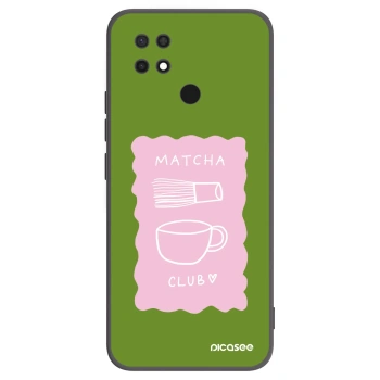 Picasee silikónový čierny obal pre Xiaomi Redmi 10C - Matcha club