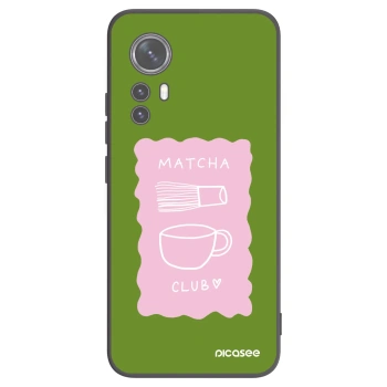 Picasee silikónový čierny obal pre Xiaomi 12X - Matcha club