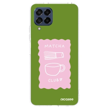 Picasee silikónový prehľadný obal pre Samsung Galaxy M53 5G - Matcha club