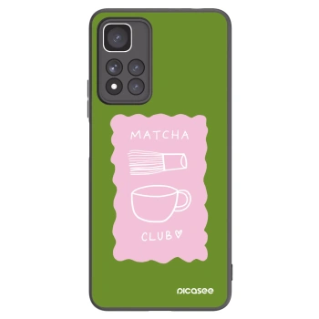Picasee silikónový čierny obal pre Xiaomi Redmi Note 11 Pro+ 5G - Matcha club
