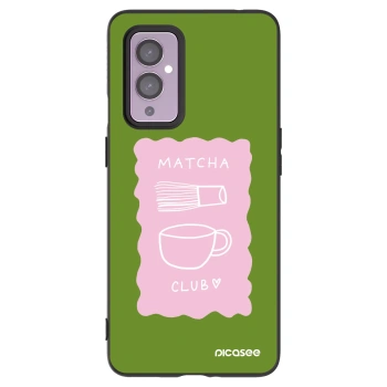 Picasee silikónový čierny obal pre OnePlus 9 - Matcha club