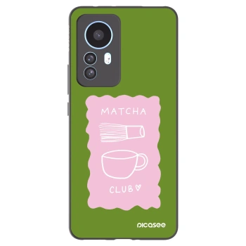 Picasee silikónový čierny obal pre Xiaomi 12T - Matcha club