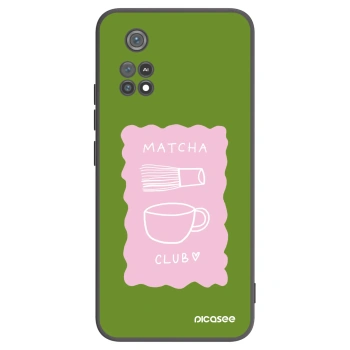Picasee silikónový čierny obal pre Xiaomi Poco M4 Pro - Matcha club