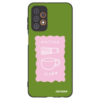 Picasee silikónový čierny obal pre Samsung Galaxy A23 A235F 4G - Matcha club