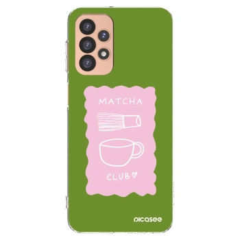 Picasee silikónový prehľadný obal pre Samsung Galaxy A23 A236B 5G - Matcha club