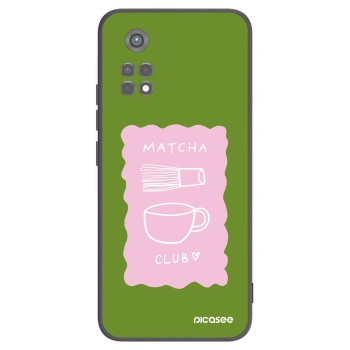 Picasee silikónový čierny obal pre Xiaomi Redmi Note 11S 5G - Matcha club