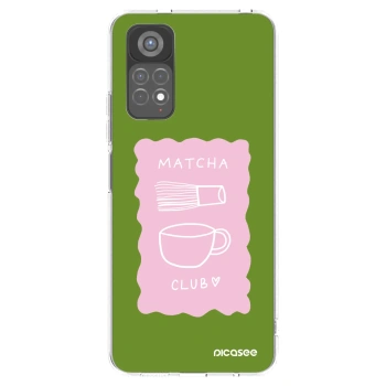 Picasee silikónový prehľadný obal pre Xiaomi Redmi Note 11S 5G - Matcha club