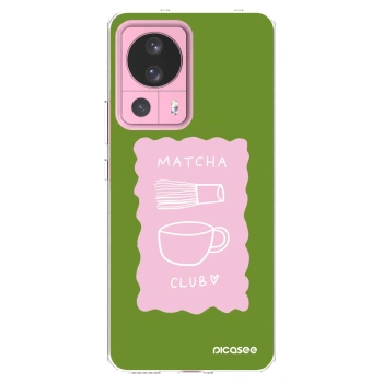 Picasee silikónový prehľadný obal pre Xiaomi 13 Lite - Matcha club