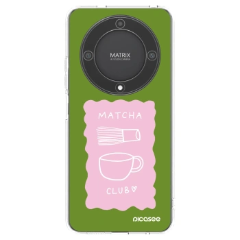 Picasee silikónový prehľadný obal pre Honor Magic5 Lite 5G - Matcha club