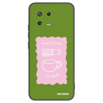 Picasee silikónový čierny obal pre Xiaomi 13 Pro - Matcha club