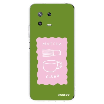 Picasee silikónový prehľadný obal pre Xiaomi 13 Pro - Matcha club