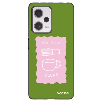 Picasee silikónový čierny obal pre Xiaomi Redmi Note 12 Pro+ 5G - Matcha club