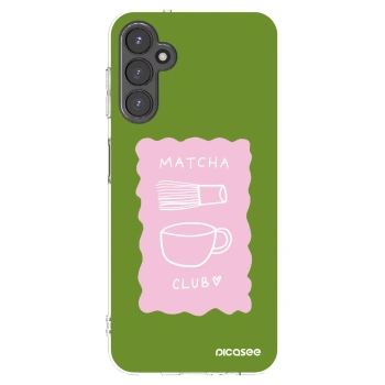Picasee silikónový prehľadný obal pre Samsung Galaxy A14 5G A146P - Matcha club