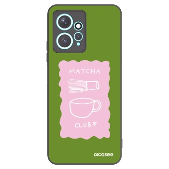 Picasee silikónový čierny obal pre Xiaomi Redmi Note 12 4G - Matcha club