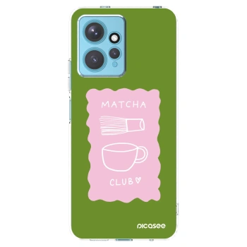 Picasee silikónový prehľadný obal pre Xiaomi Redmi Note 12 4G - Matcha club