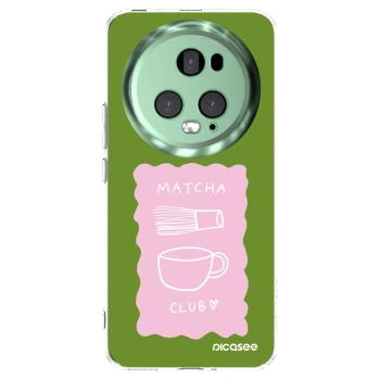 Picasee silikónový prehľadný obal pre Honor Magic5 Pro - Matcha club