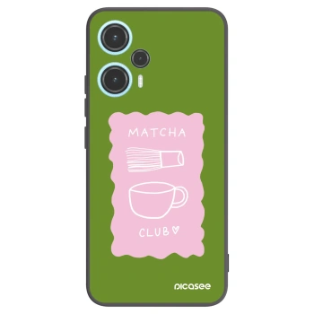 Picasee silikónový čierny obal pre Xiaomi Poco F5 - Matcha club