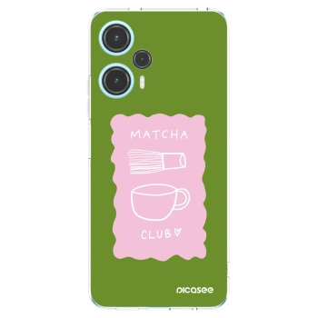 Picasee silikónový prehľadný obal pre Xiaomi Poco F5 - Matcha club