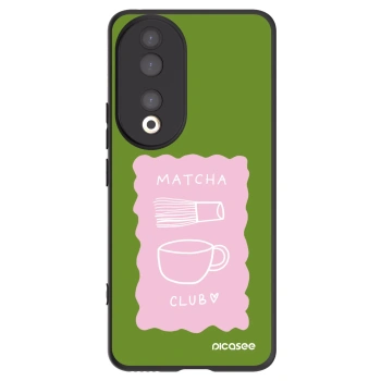 Picasee silikónový čierny obal pre Honor 90 5G - Matcha club