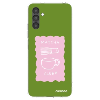 Picasee silikónový prehľadný obal pre Samsung Galaxy A04s A047F - Matcha club