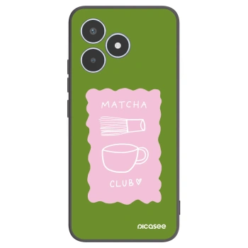Picasee silikónový čierny obal pre Realme C53 - Matcha club