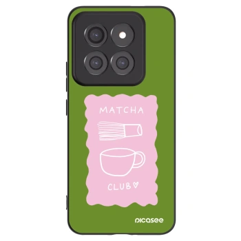 Picasee silikónový čierny obal pre Xiaomi 14 Pro - Matcha club