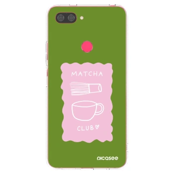 Picasee silikónový prehľadný obal pre Xiaomi Mi 8 Lite - Matcha club