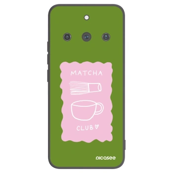Picasee silikónový čierny obal pre Realme 11 Pro+ - Matcha club