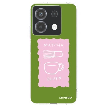 Picasee silikónový prehľadný obal pre Xiaomi Poco X6 - Matcha club
