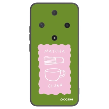 Picasee silikónový čierny obal pre Honor Magic6 Lite 5G - Matcha club