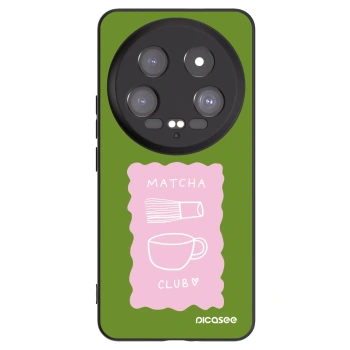 Picasee silikónový čierny obal pre Xiaomi 14 Ultra - Matcha club